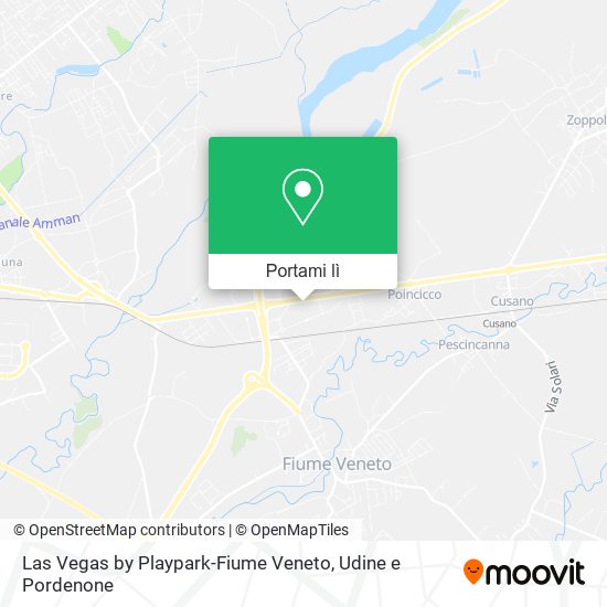 Mappa Las Vegas by Playpark-Fiume Veneto