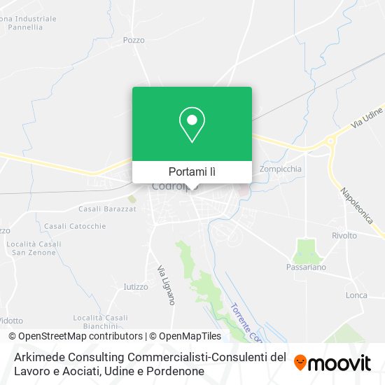 Mappa Arkimede Consulting Commercialisti-Consulenti del Lavoro e Aociati