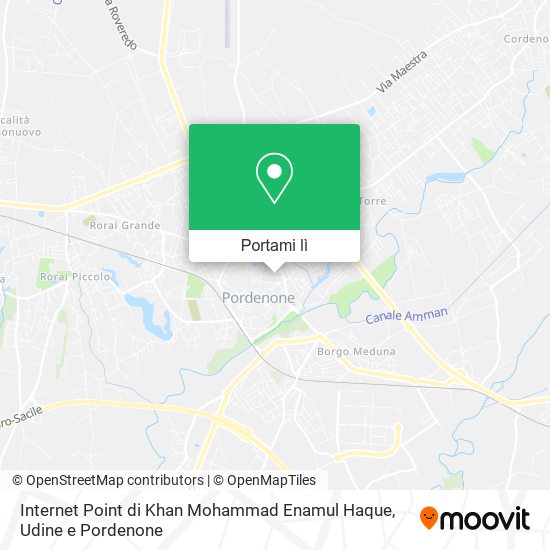Mappa Internet Point di Khan Mohammad Enamul Haque