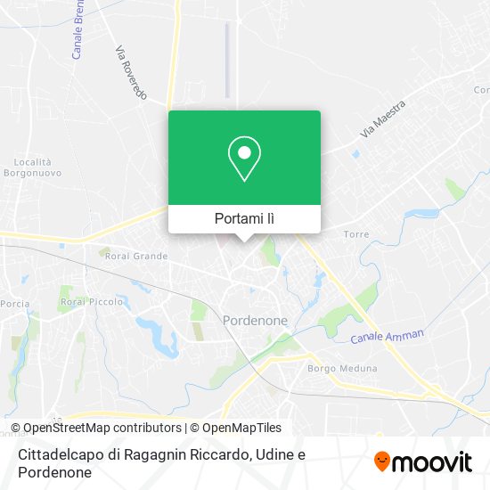 Mappa Cittadelcapo di Ragagnin Riccardo