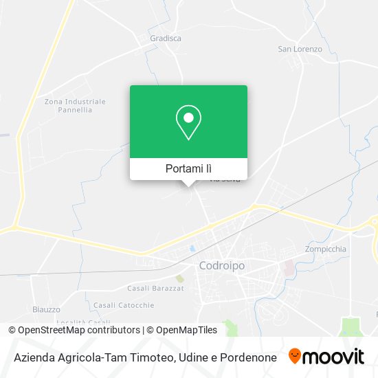 Mappa Azienda Agricola-Tam Timoteo