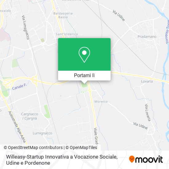 Mappa Willeasy-Startup Innovativa a Vocazione Sociale