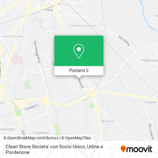 Mappa Clean Store Societa' con Socio Unico