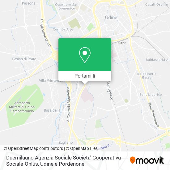 Mappa Duemilauno Agenzia Sociale Societa' Cooperativa Sociale-Onlus