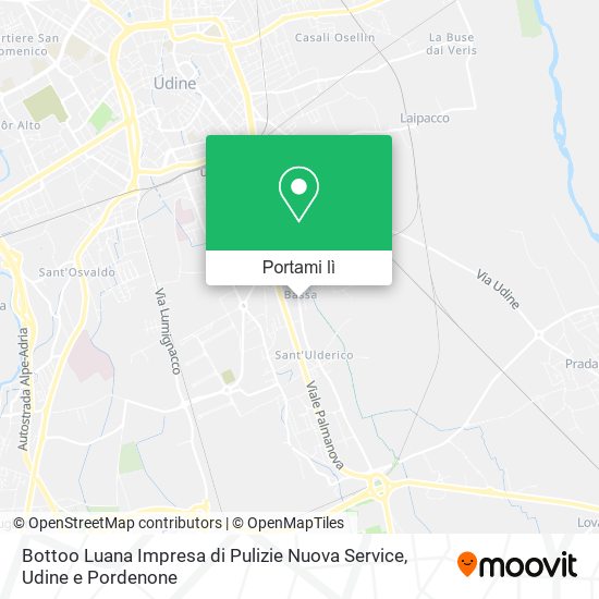 Mappa Bottoo Luana Impresa di Pulizie Nuova Service