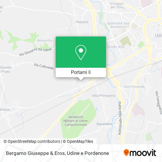 Mappa Bergamo Giuseppe & Eros