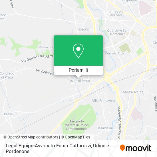 Mappa Legal Equipe-Avvocato Fabio Cattaruzzi
