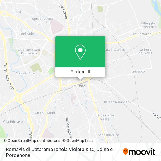 Mappa Romavis di Catarama Ionela Violeta & C.