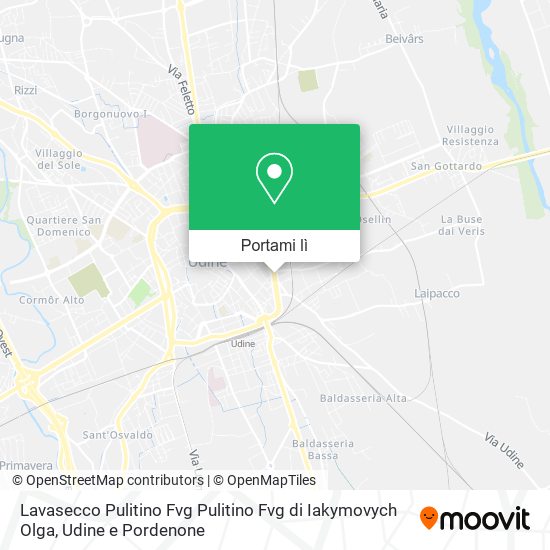 Mappa Lavasecco Pulitino Fvg Pulitino Fvg di Iakymovych Olga