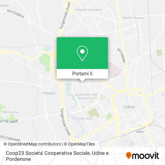 Mappa Coop23 Societa' Cooperativa Sociale