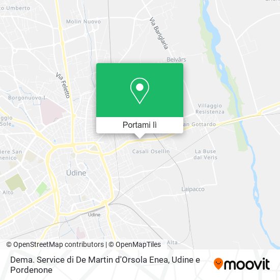 Mappa Dema. Service di De Martin d'Orsola Enea