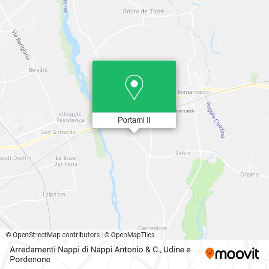 Mappa Arredamenti Nappi di Nappi Antonio & C.