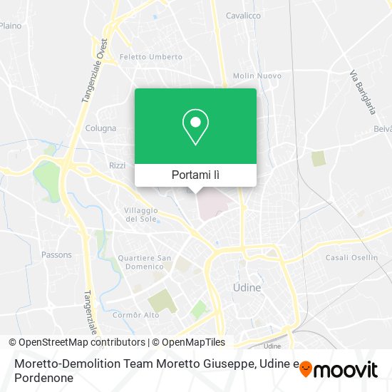 Mappa Moretto-Demolition Team Moretto Giuseppe