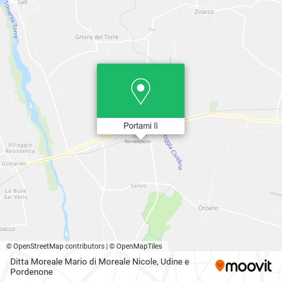 Mappa Ditta Moreale Mario di Moreale Nicole