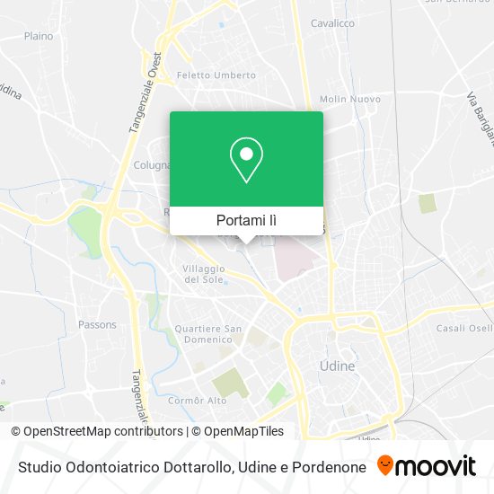 Mappa Studio Odontoiatrico Dottarollo