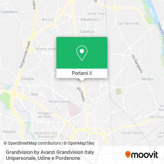 Mappa Grandvision by Avanzi Grandvision Italy Unipersonale