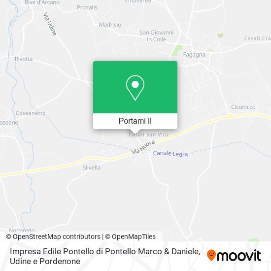 Mappa Impresa Edile Pontello di Pontello Marco & Daniele