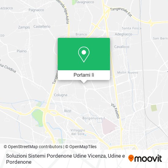 Mappa Soluzioni Sistemi Pordenone Udine Vicenza