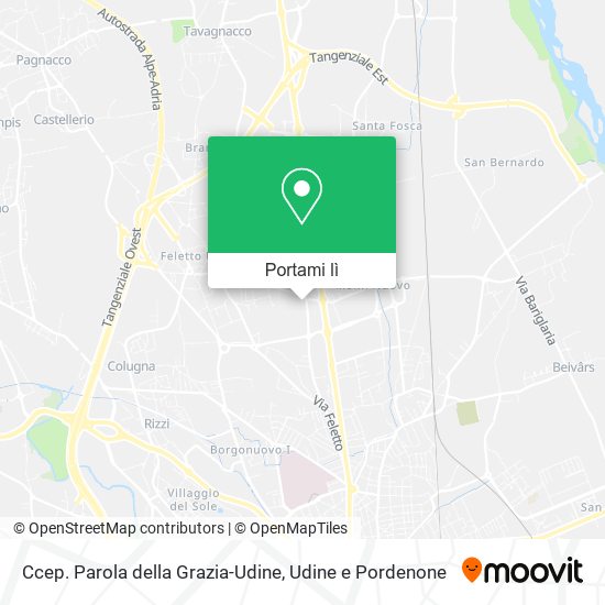 Mappa Ccep. Parola della Grazia-Udine