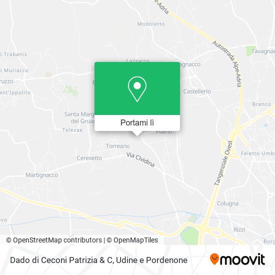 Mappa Dado di Ceconi Patrizia & C