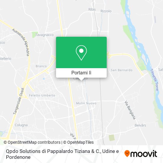 Mappa Qpdo Solutions di Pappalardo Tiziana & C.