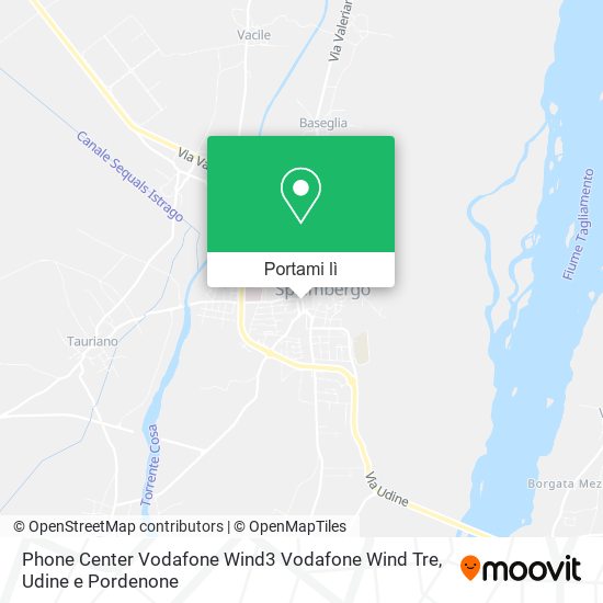 Mappa Phone Center Vodafone Wind3 Vodafone Wind Tre