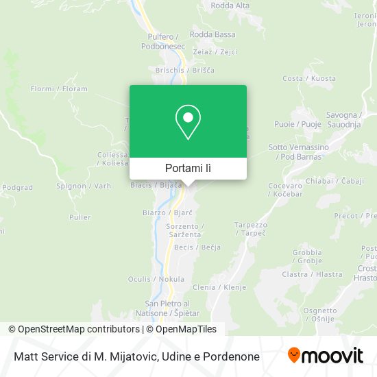 Mappa Matt Service di M. Mijatovic