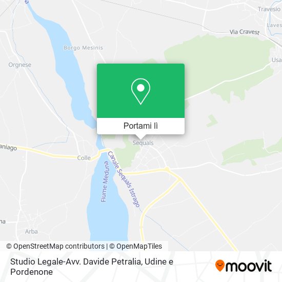 Mappa Studio Legale-Avv. Davide Petralia