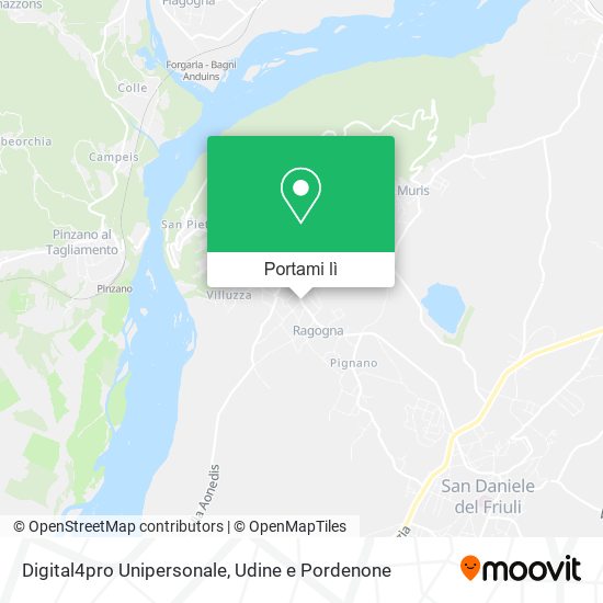 Mappa Digital4pro Unipersonale