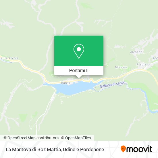Mappa La Mantova di Boz Mattia