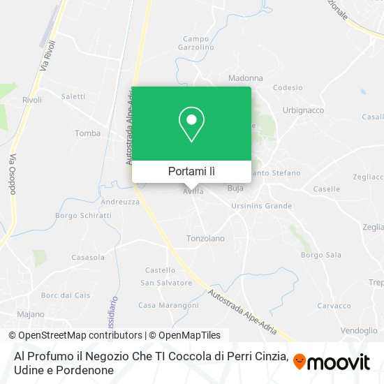 Mappa Al Profumo il Negozio Che TI Coccola di Perri Cinzia