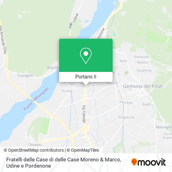 Mappa Fratelli delle Case di delle Case Moreno & Marco