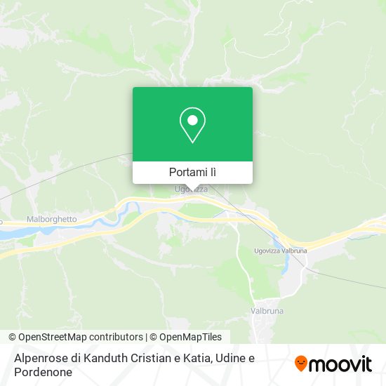 Mappa Alpenrose di Kanduth Cristian e Katia