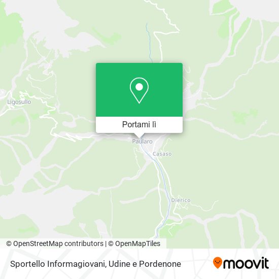Mappa Sportello Informagiovani