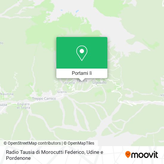 Mappa Radio Tausia di Morocutti Federico