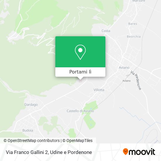 Mappa Via Franco Gallini 2