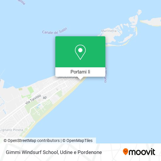 Mappa Gimmi Windsurf School