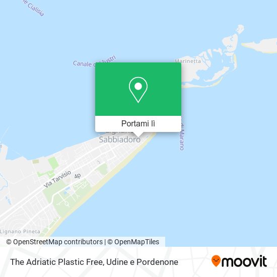 Mappa The Adriatic Plastic Free