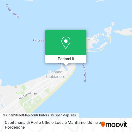 Mappa Capitaneria di Porto Ufficio Locale Marittimo