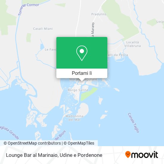 Mappa Lounge Bar al Marinaio