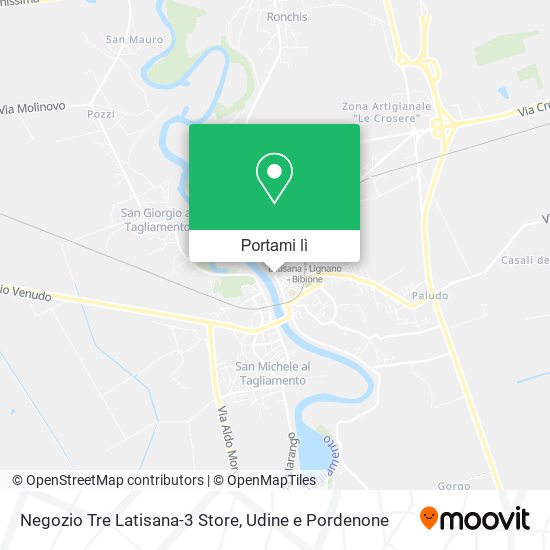 Mappa Negozio Tre Latisana-3 Store