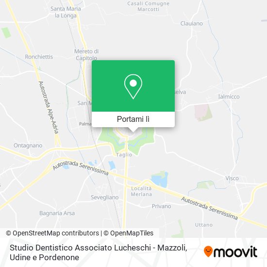 Mappa Studio Dentistico Associato Lucheschi - Mazzoli