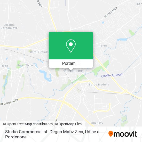 Mappa Studio Commercialisti Degan Matiz Zeni