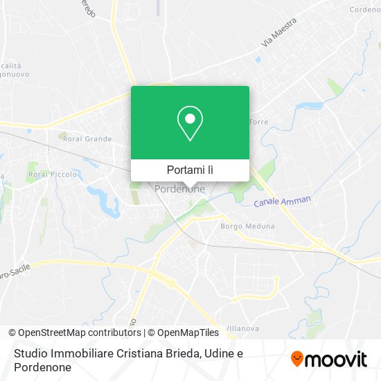 Mappa Studio Immobiliare Cristiana Brieda