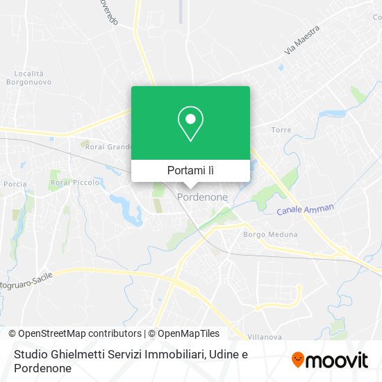 Mappa Studio Ghielmetti Servizi Immobiliari