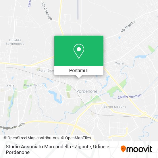 Mappa Studio Associato Marcandella - Zigante