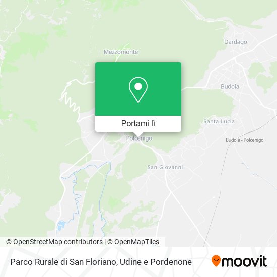 Mappa Parco Rurale di San Floriano
