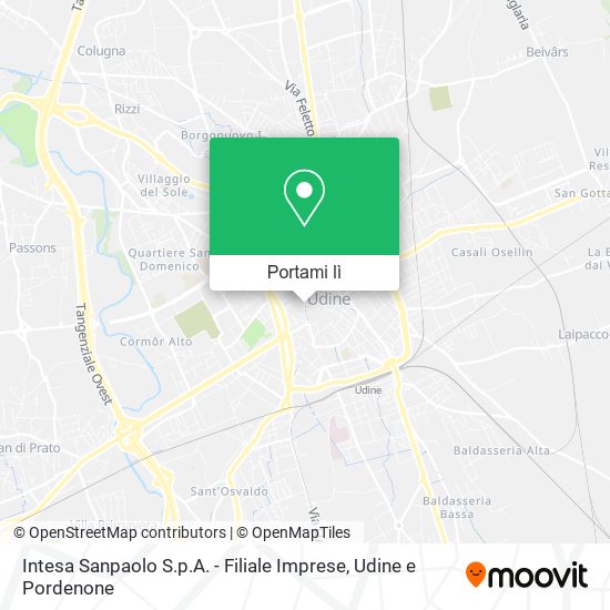 Mappa Intesa Sanpaolo S.p.A. - Filiale Imprese