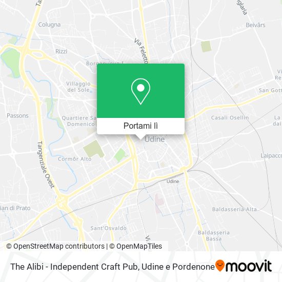 Mappa The Alibi - Independent Craft Pub