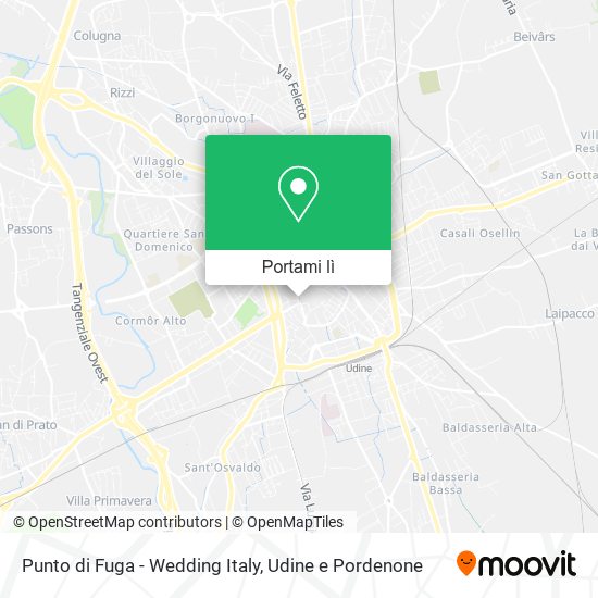 Mappa Punto di Fuga - Wedding Italy